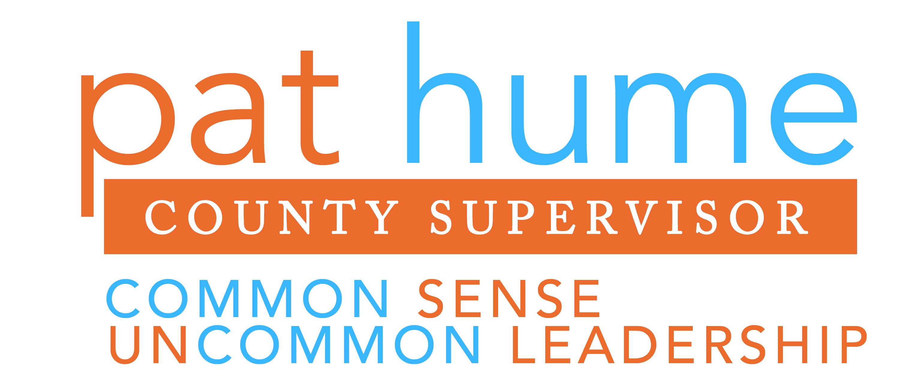 Pat Hume for Sacramento County Supervisor